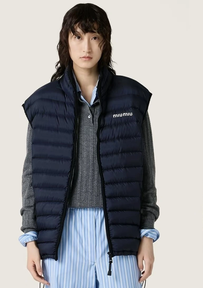 wg.luxury- 7iu7iu embroidery nylon Down jacket 2colour item:E-F431J2431-2